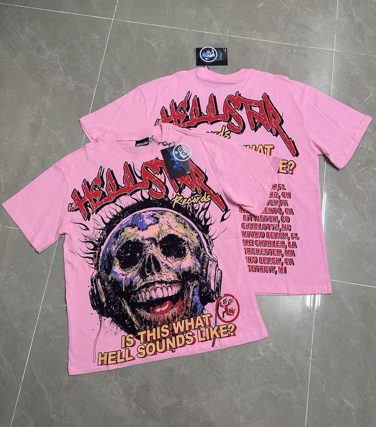 HS Skull Records Graphic T-Shirt ¡ª context
