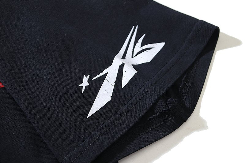 HS Distressed Graphic Short-Sleeve T-Shirt ¡ª detail