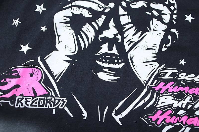 HS I See Humans But No Humanity Graphic T-Shirt ¡ª detail
