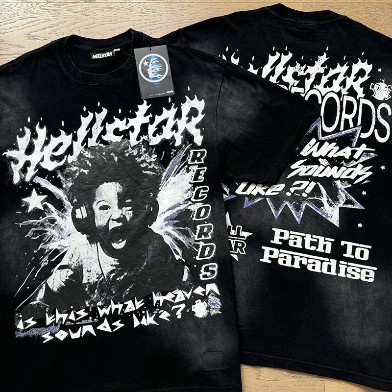 HS Washed Portrait Graphic T-Shirt ¡ª context