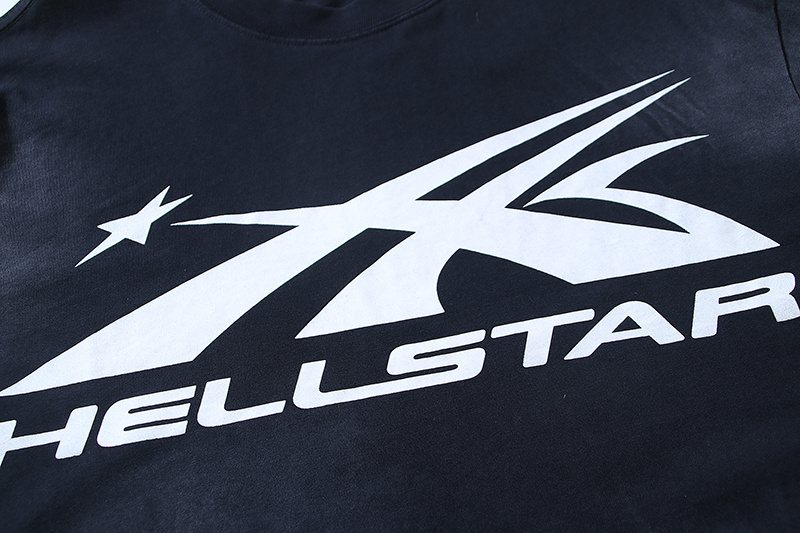 HS Star and Flame Graphic T-Shirt ¡ª fabric_closeup