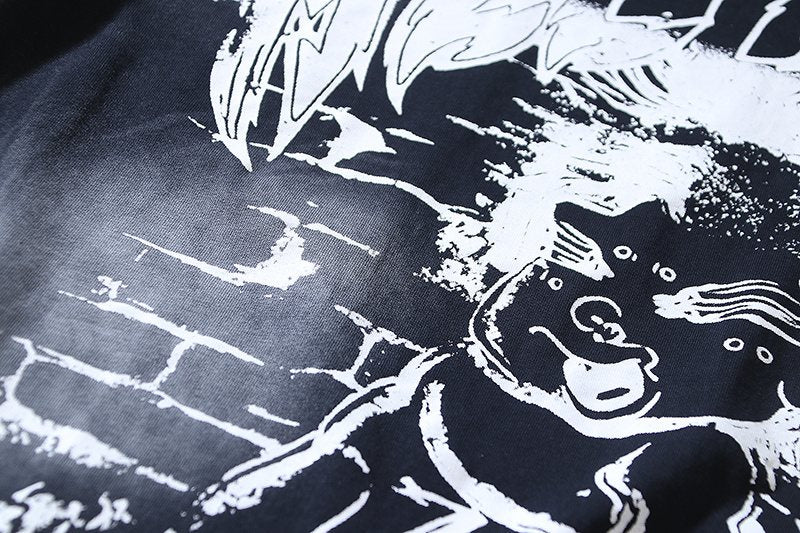 HS Distressed Graphic Short-Sleeve T-Shirt ¡ª detail