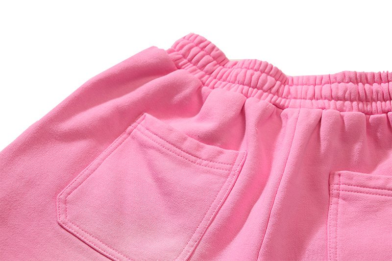 HS Washed Flame Graphic Shorts ¡ª fabric_closeup