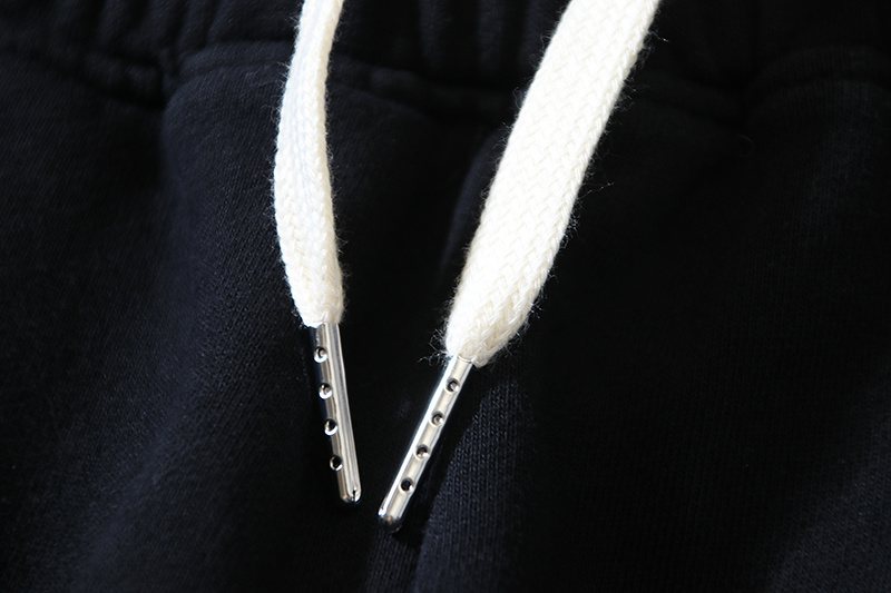 HS Washed Black Records Graphic Shorts ¡ª detail
