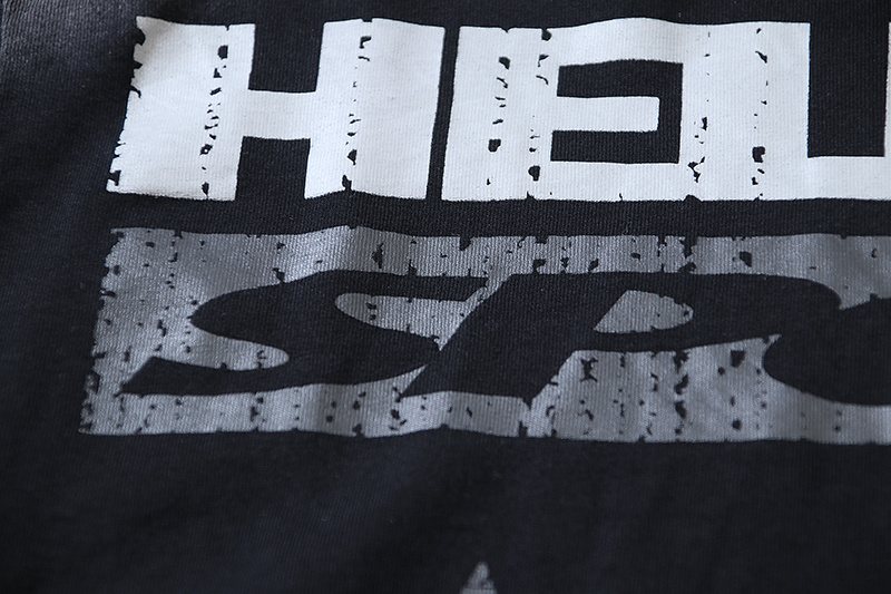 HS Distressed Sports Graphic Long-Sleeve T-Shirt ¡ª detail