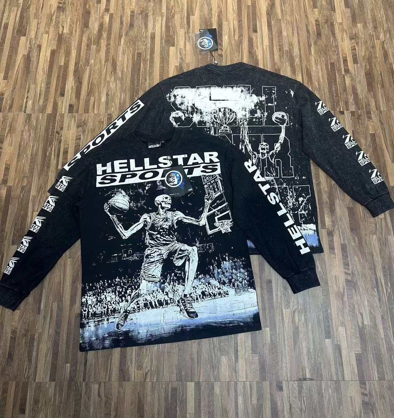 HS Basketball Graphic Long-Sleeve T-Shirt ¡ª context