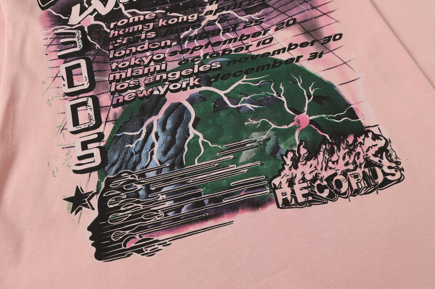 HS Brainwashed 3005 World Tour Long-Sleeve T-Shirt ¡ª detail