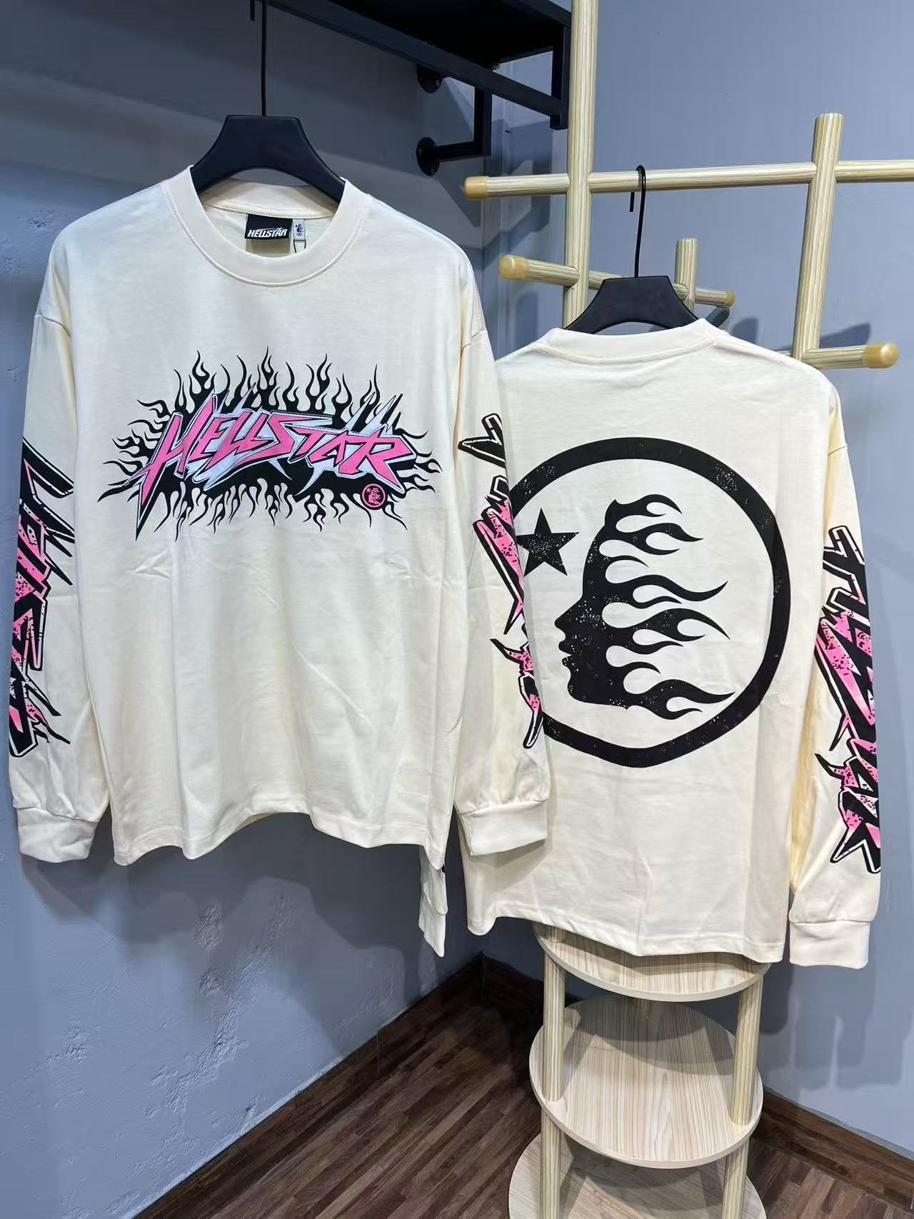 HS Flame Graphic Long-Sleeve T-Shirt ¡ª context