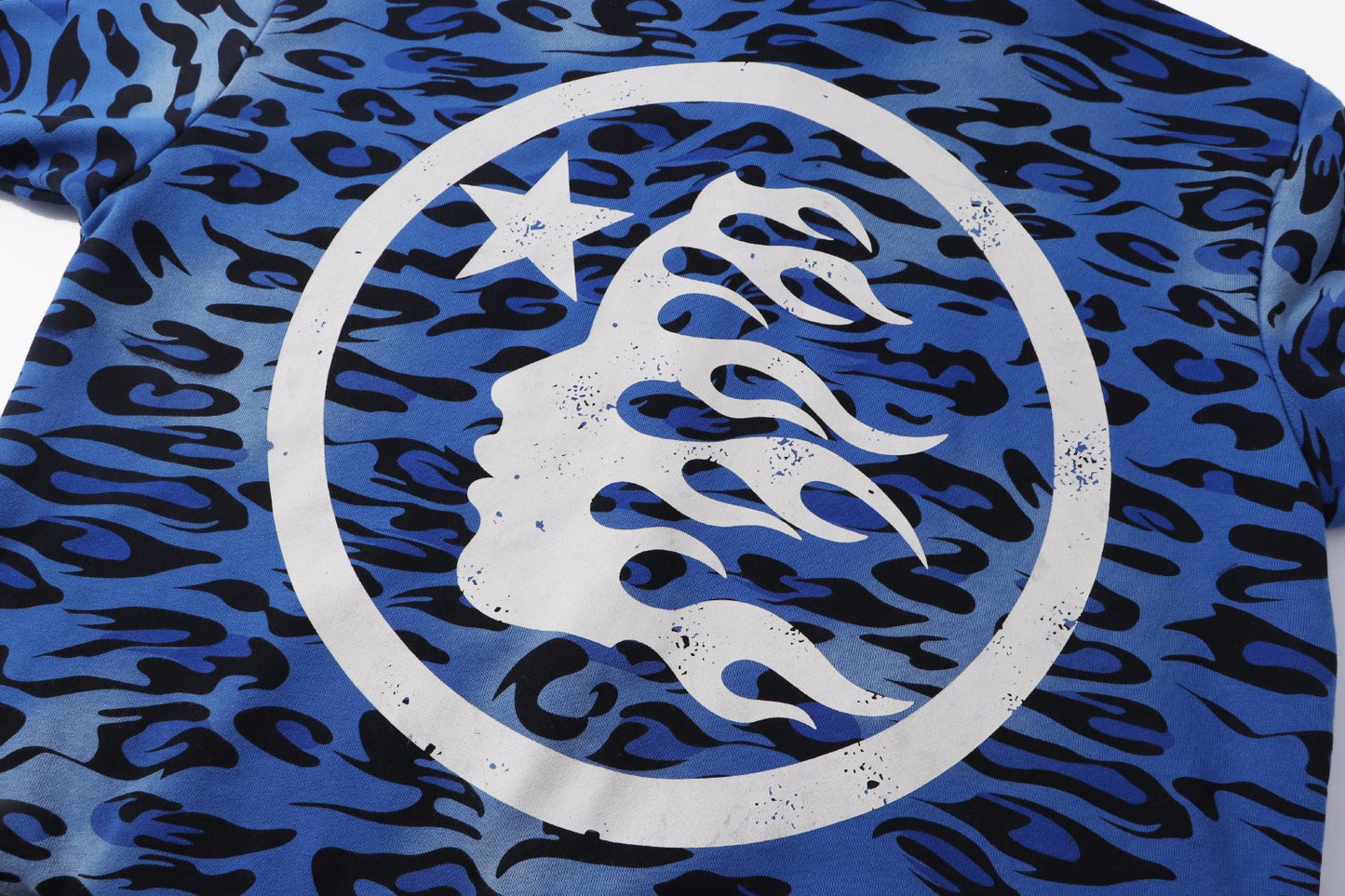HS Camo Graphic Zip Hoodie ¡ª detail