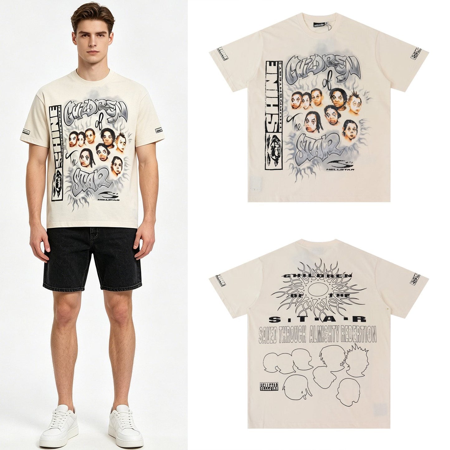 HS Children of the Star Portrait Graphic T-Shirt ¡ª context