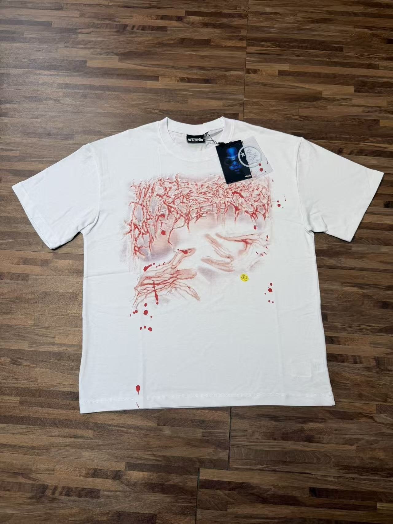HS Ivory White NFC Detail Short-Sleeve T-Shirt ¡ª context