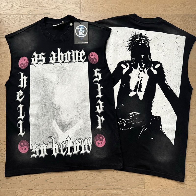 HS Gothic Graphic Sleeveless T-Shirt ¡ª context