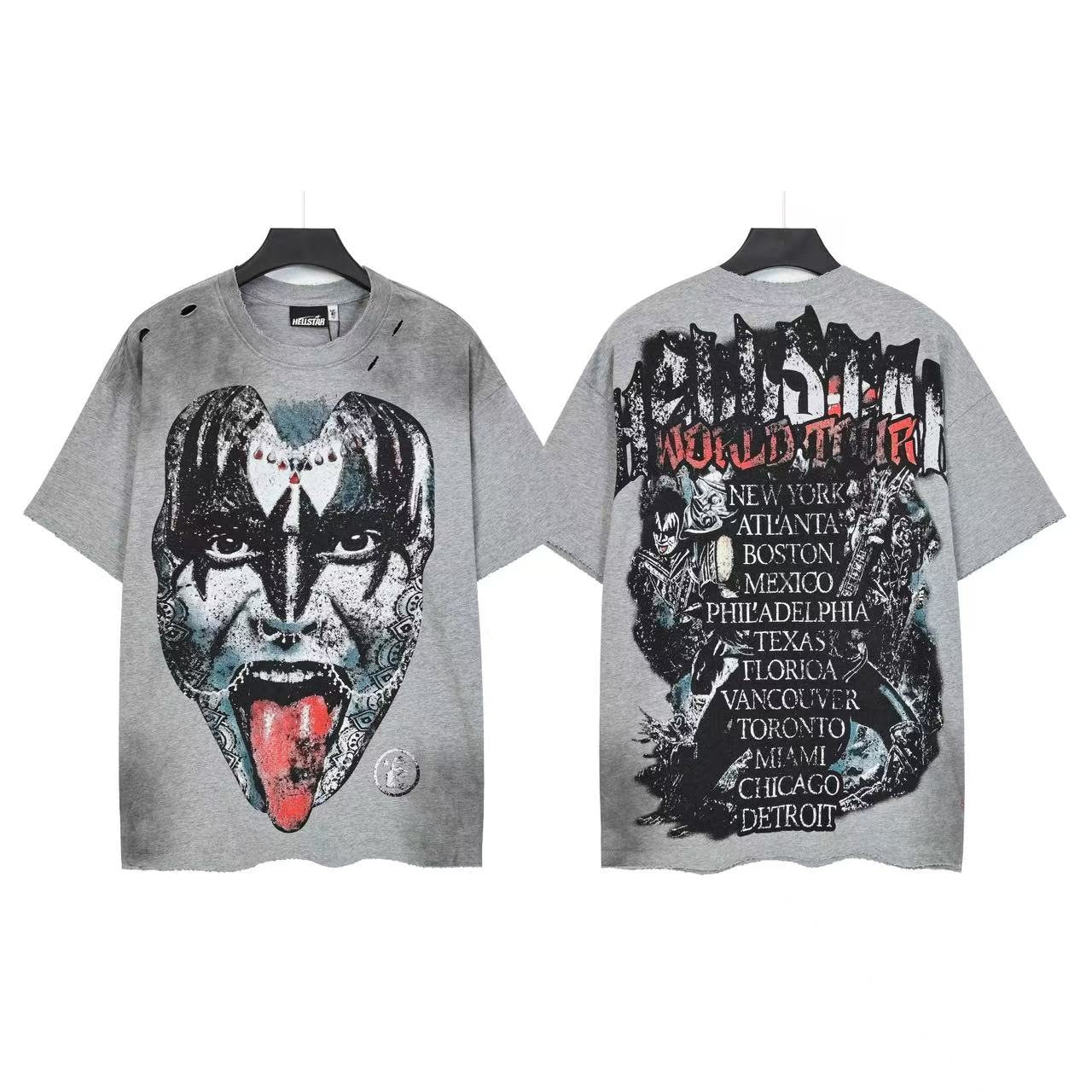 HS Face Tongue Tour Graphic T-Shirt ¡ª front