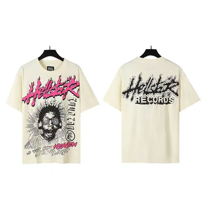 HS Records Skull Graphic T-Shirt ¡ª front