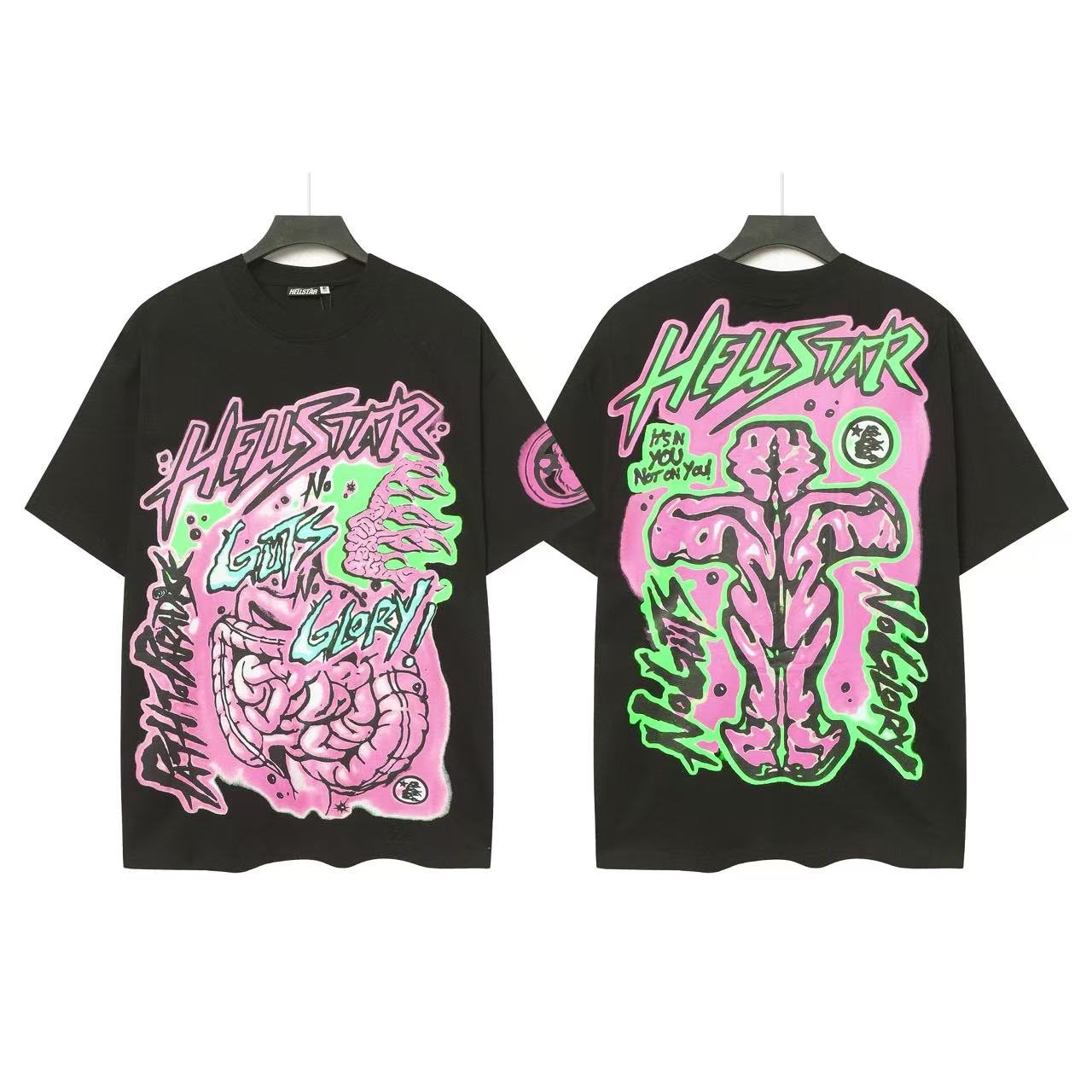 HS Brain Hand Graphic T-Shirt ¡ª front