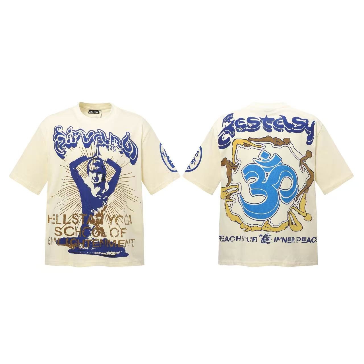 HS Ecstasy Yoga Om Graphic T-Shirt ¡ª front