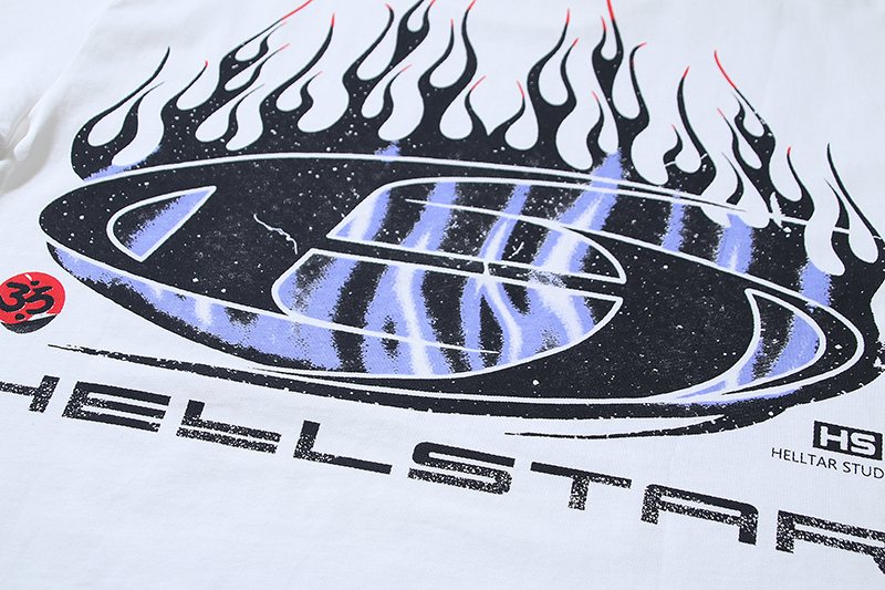 HS Flame Graphic Short-Sleeve T-Shirt ¡ª detail