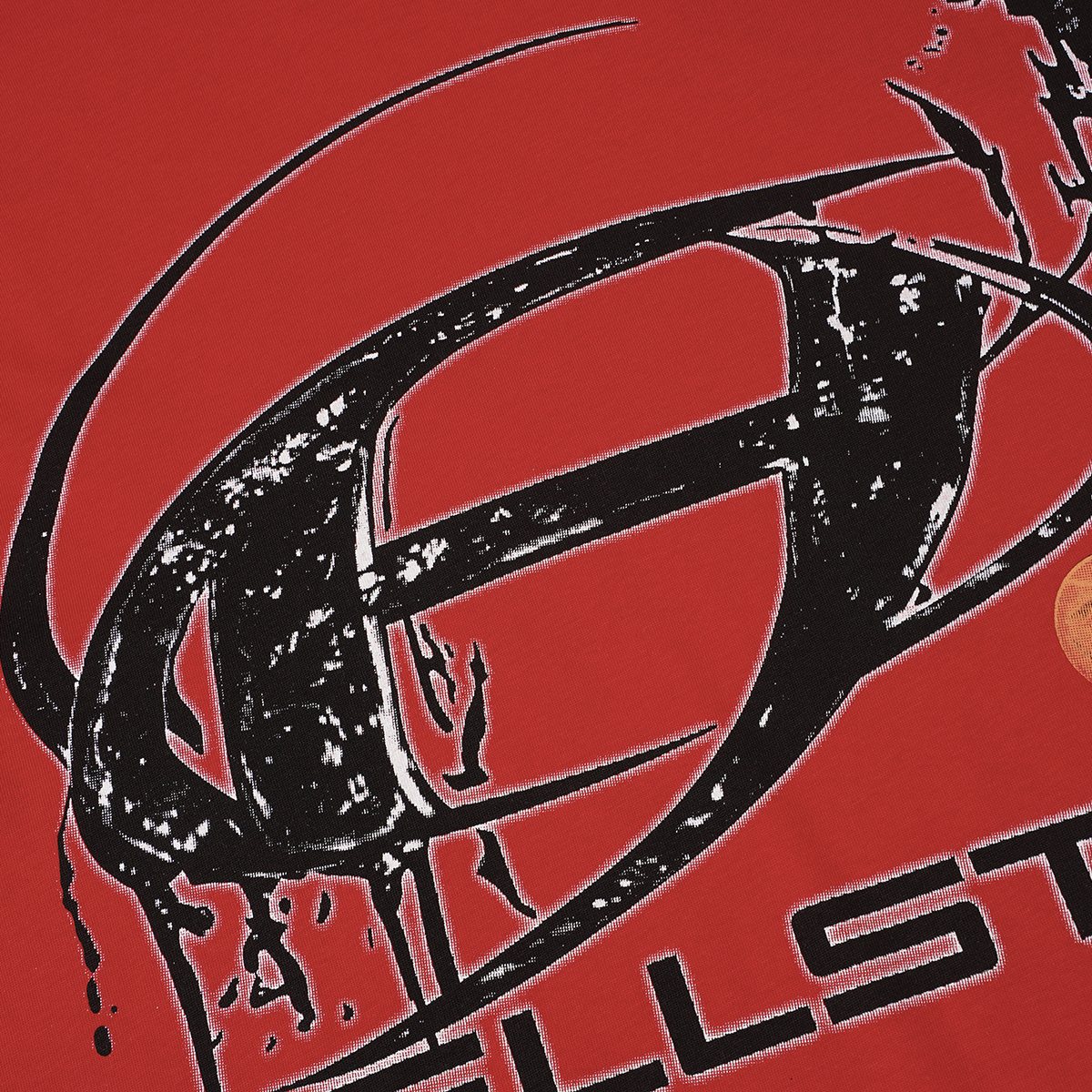 HS Red Graphic Short-Sleeve T-Shirt ¡ª detail