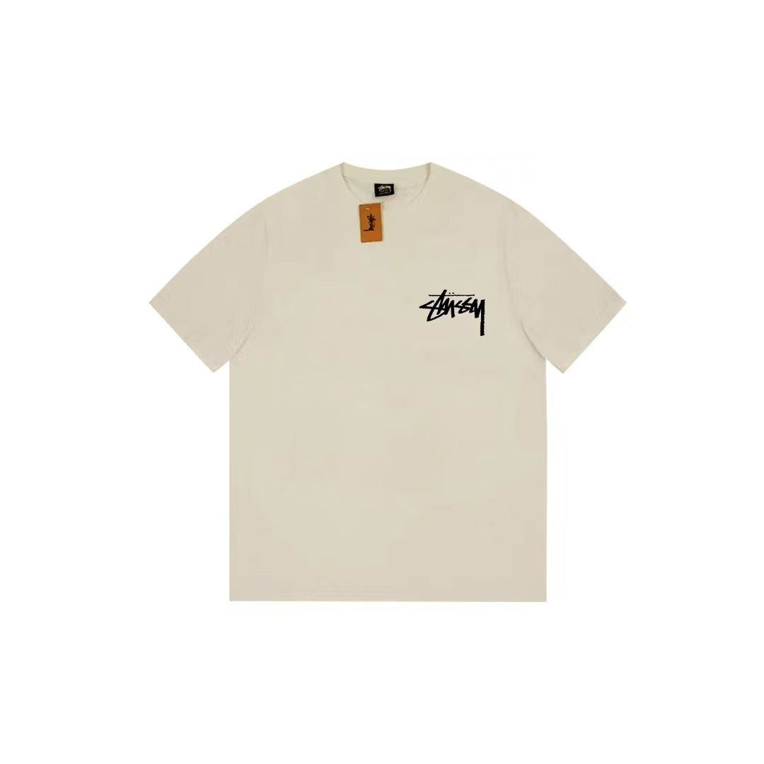 Stussy T-Shirts Loose Casual T-Shirts Same for Men and Women