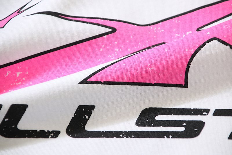 HS Pink & Black Graphic T-Shirt ¡ª detail