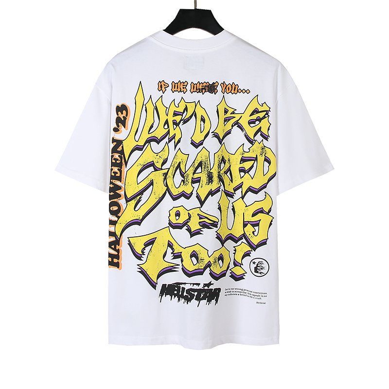 HS Green Boy Head Graphic T-Shirt ¡ª back