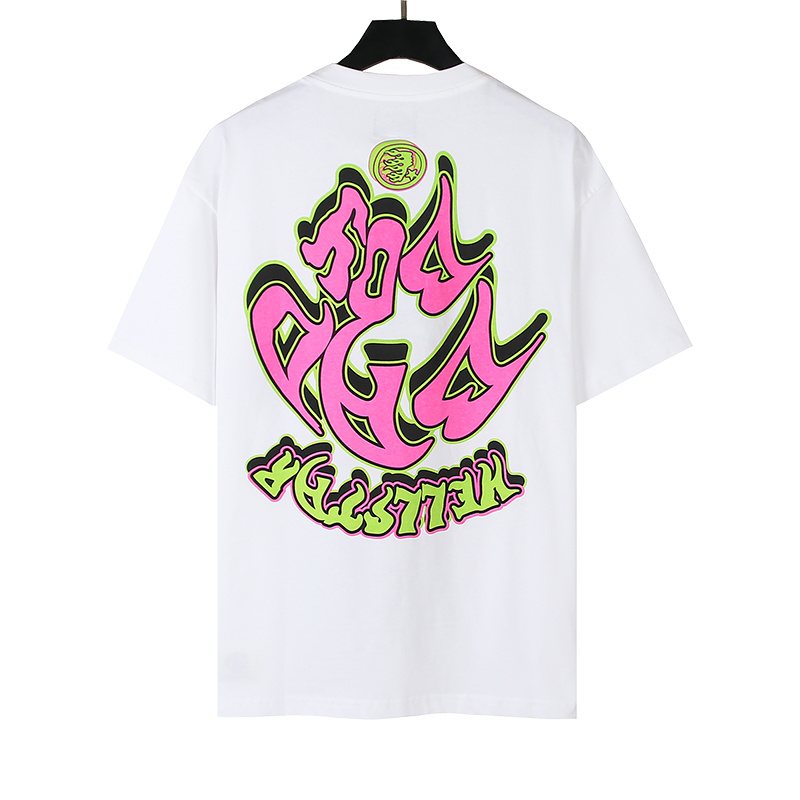 HS Portrait & Graffiti Graphic T-Shirt ¡ª back