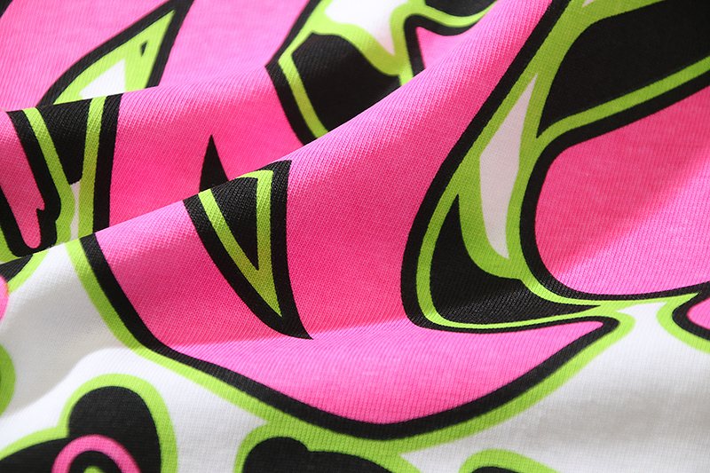HS Portrait & Graffiti Graphic T-Shirt ¡ª detail