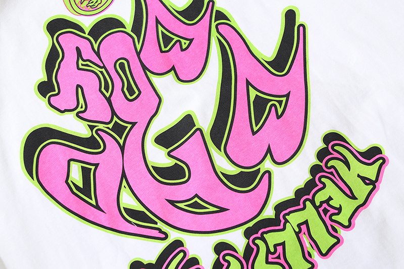 HS Portrait & Graffiti Graphic T-Shirt ¡ª detail