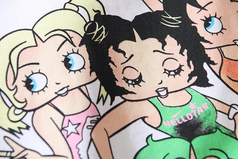 HS Paradise Girls Graphic T-Shirt ¡ª fabric_closeup