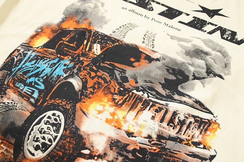 HS Austin Vehicle Graphic Short-Sleeve T-Shirt ¡ª detail