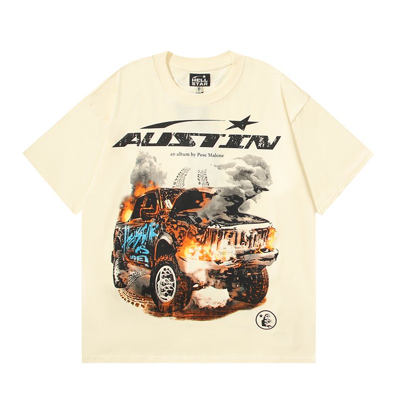 HS Austin Vehicle Graphic Short-Sleeve T-Shirt ¡ª front