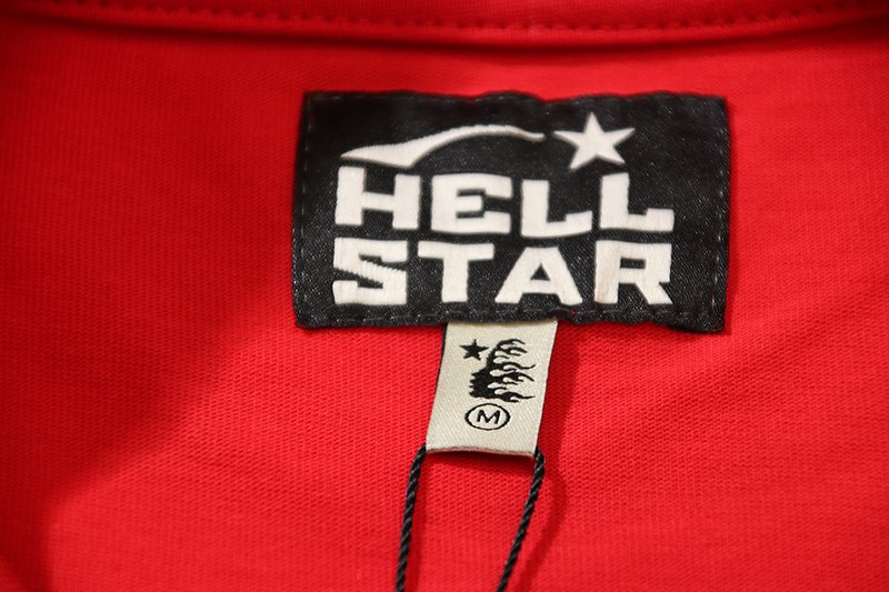 HS Red Front & Back Graphic T-Shirt ¡ª neck_label