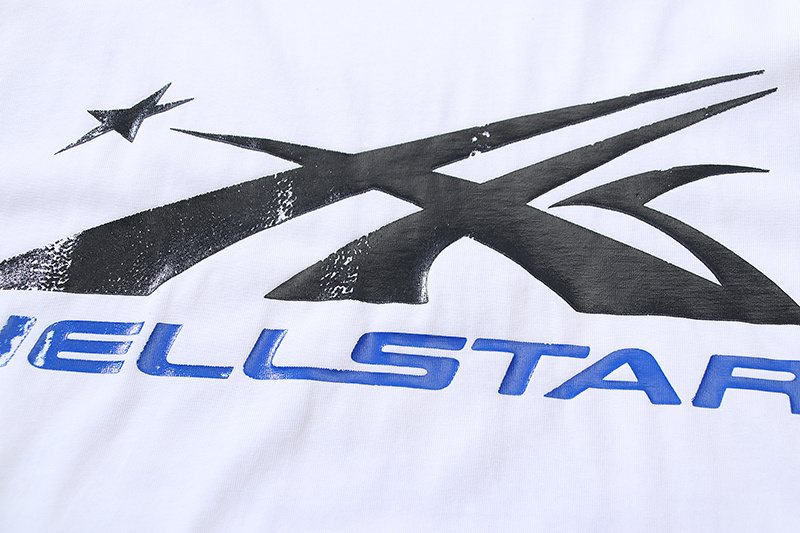 HS White Front & Back Graphic T-Shirt ¡ª detail