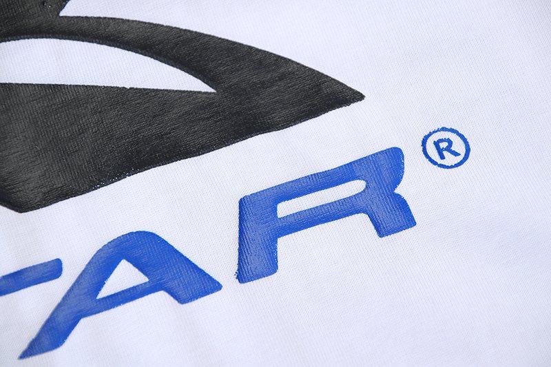 HS White Front & Back Graphic T-Shirt ¡ª detail