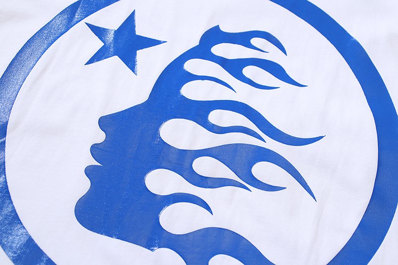 HS White Front & Back Graphic T-Shirt ¡ª detail
