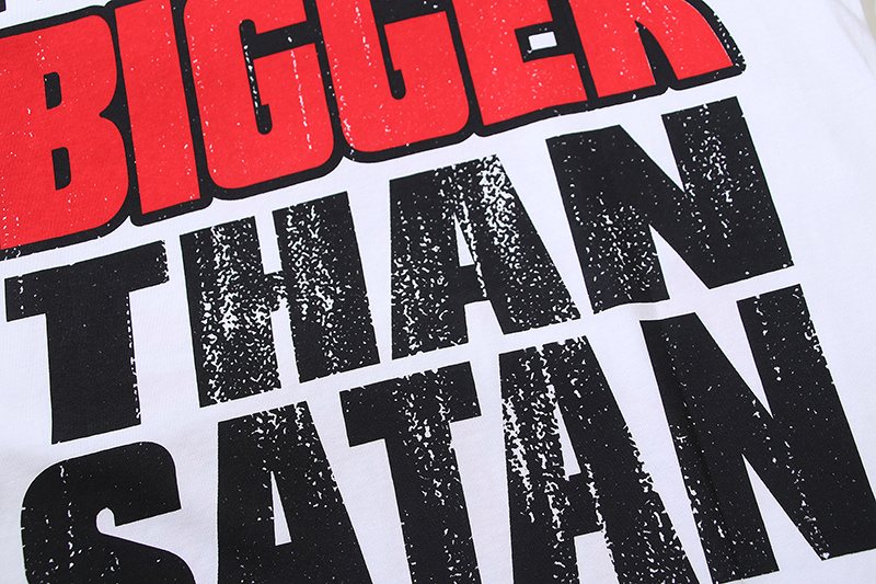 HS Bigger Than Satan Graphic T-Shirt ¡ª detail