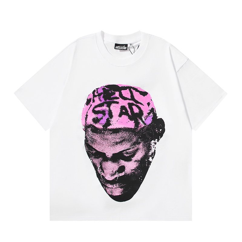 HS White Front & Back Graphic T-Shirt ¡ª front