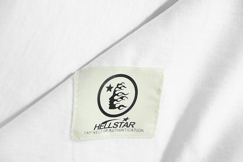 HS White Front & Back Graphic T-Shirt ¡ª neck_label