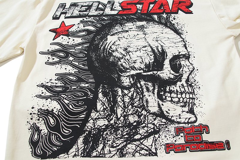 HS Skull Graphic Short-Sleeve T-Shirt ¡ª detail