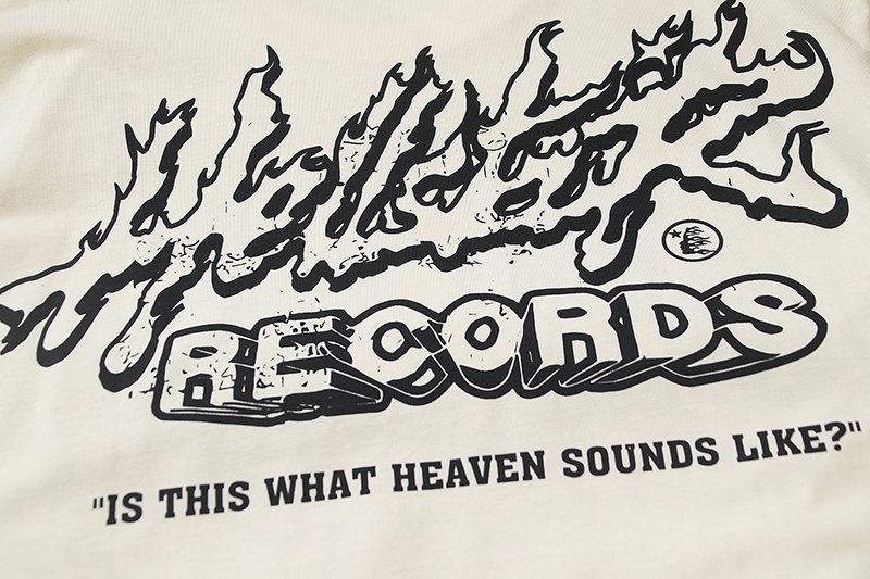 HS Records Heaven Sounds Graphic Short-Sleeve T-Shirt ¡ª detail