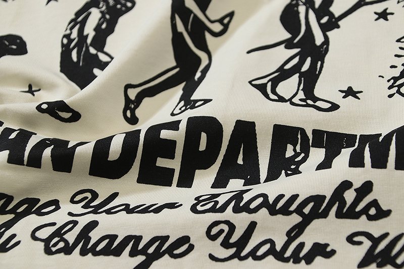 HS Skull Flame Graphic T-Shirt ¡ª detail