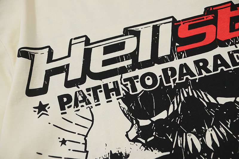 HS Skull Flame Graphic T-Shirt ¡ª detail