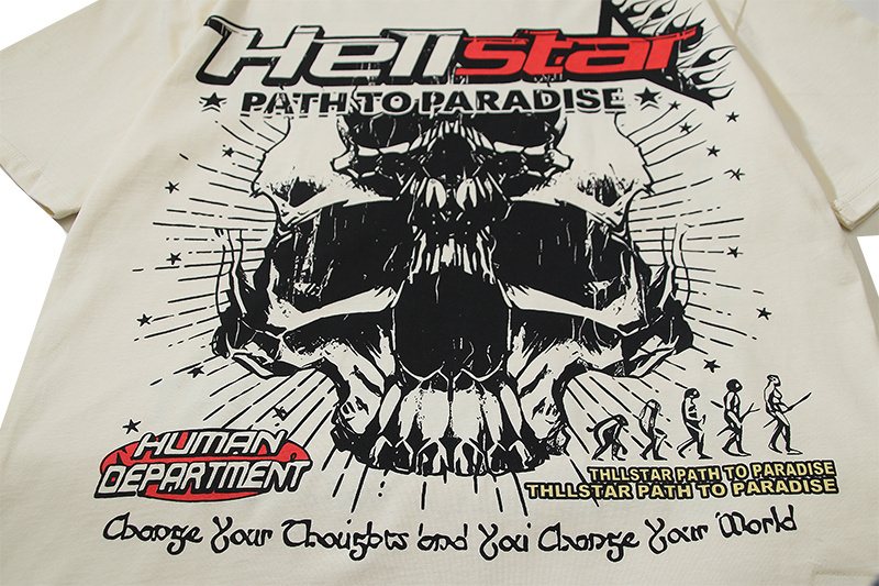 HS Skull Flame Graphic T-Shirt ¡ª detail