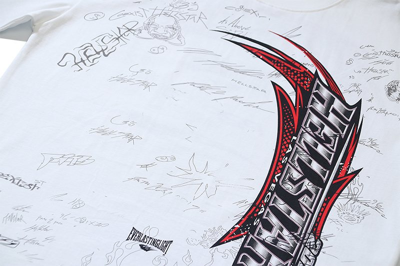 HS White Logo Graphic Short-Sleeve T-Shirt ¡ª detail