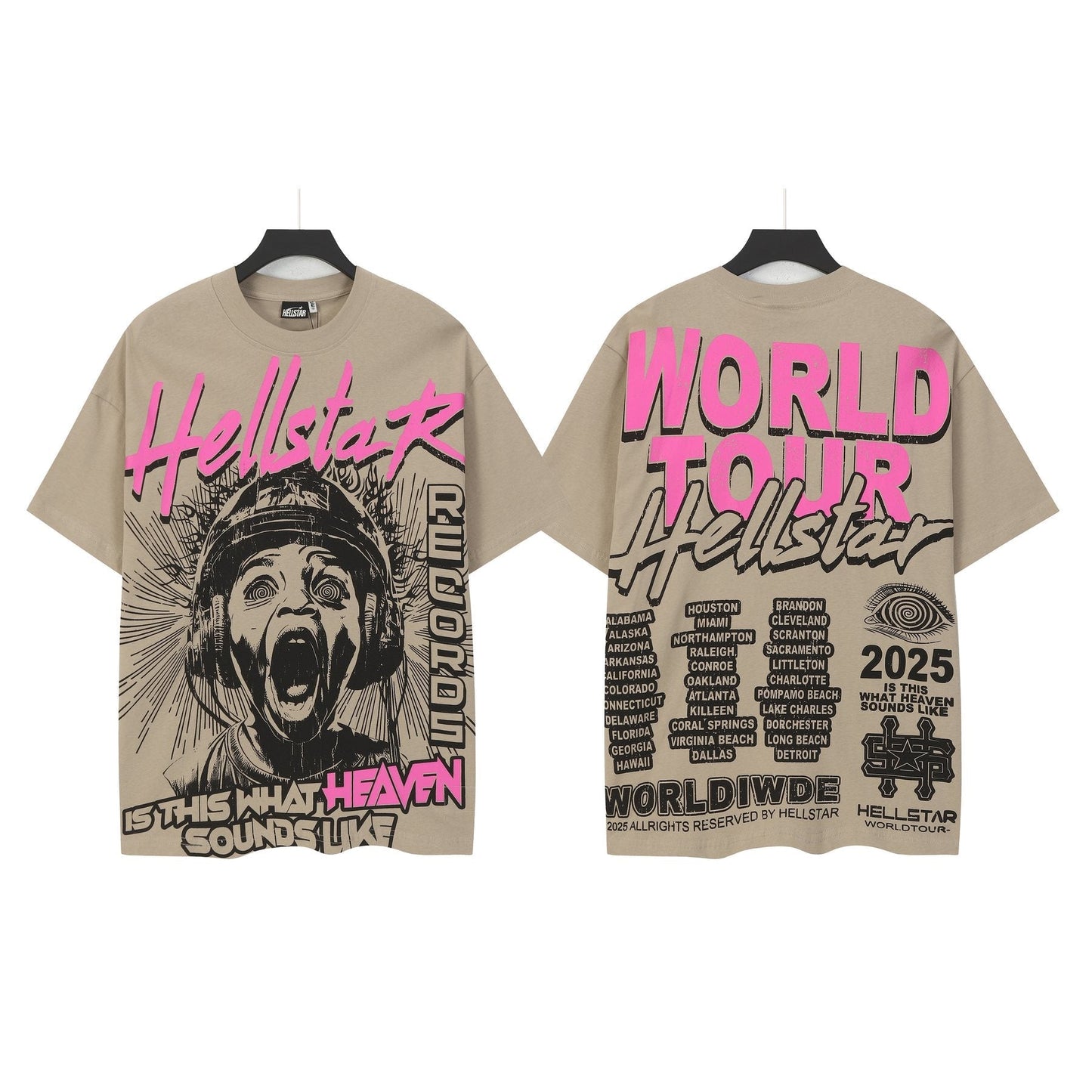 HS World Tour Records Graphic T-Shirt ¡ª front