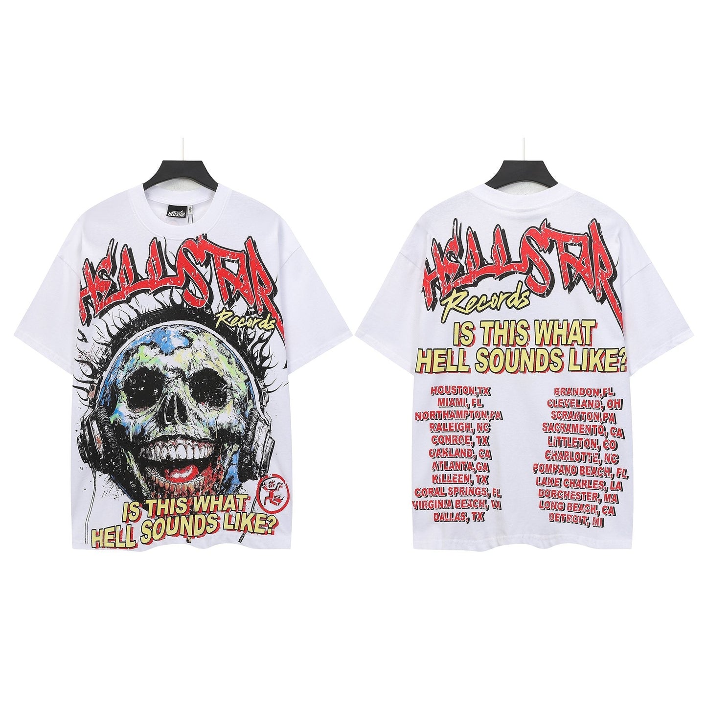 HS Skull Records Graphic T-Shirt ¡ª hero