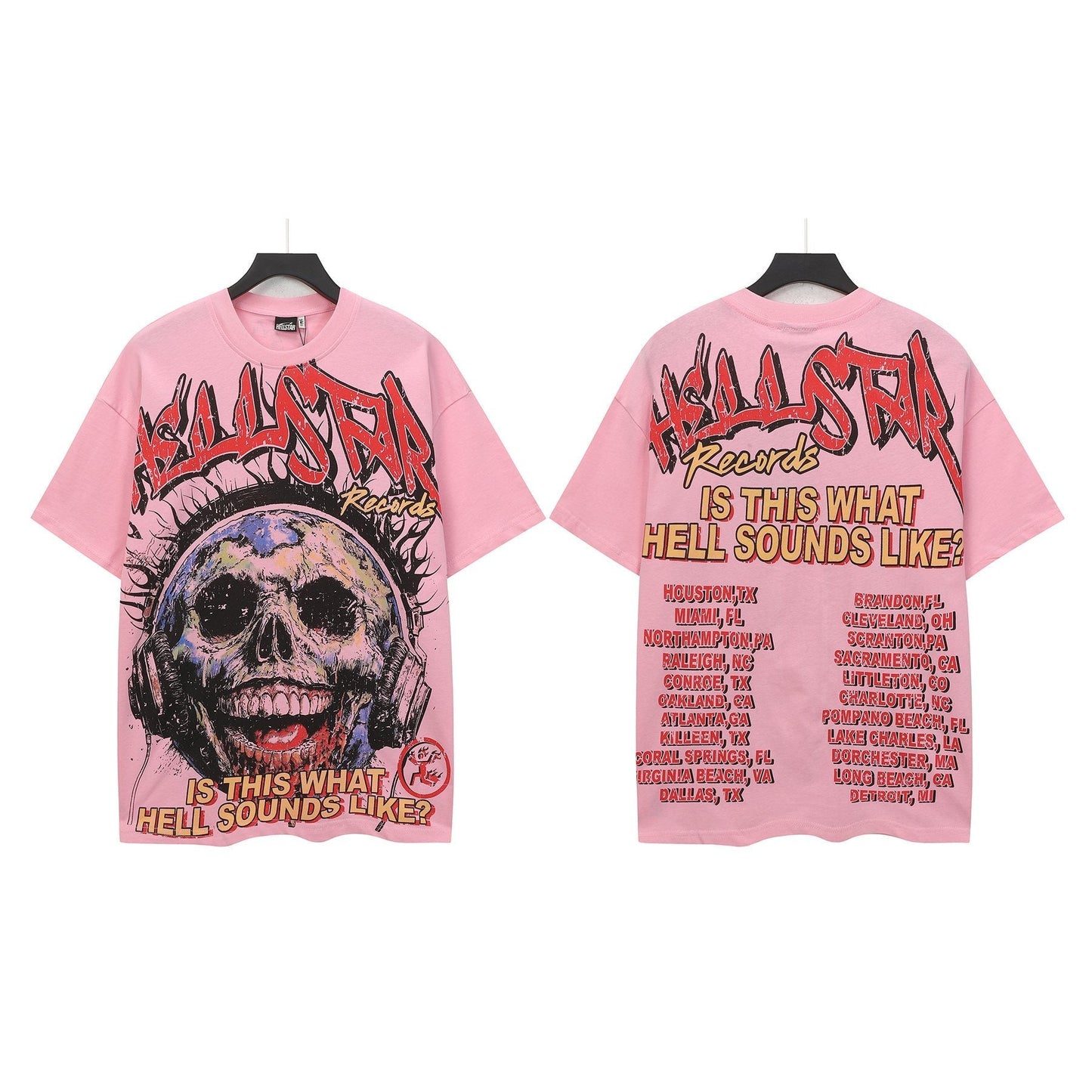 HS Skull Records Graphic T-Shirt ¡ª front