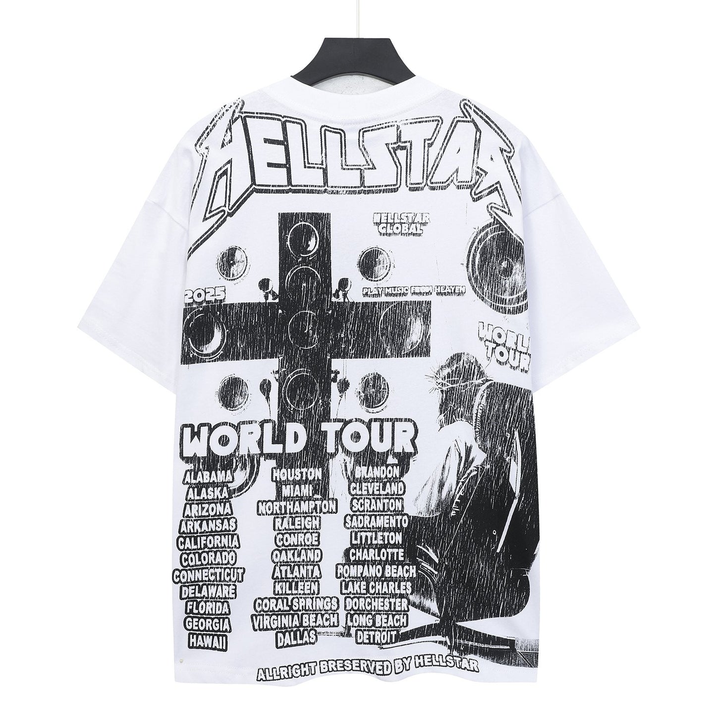 HS Path to Paradise World Tour Graphic T-Shirt ¡ª back