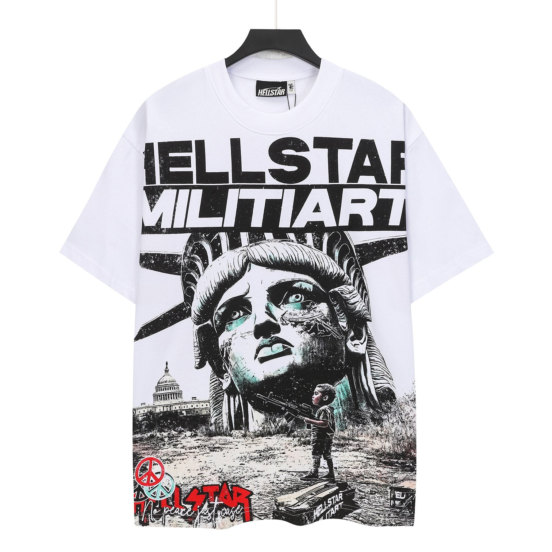 HS Statue Graphic Short-Sleeve T-Shirt ¡ª hero
