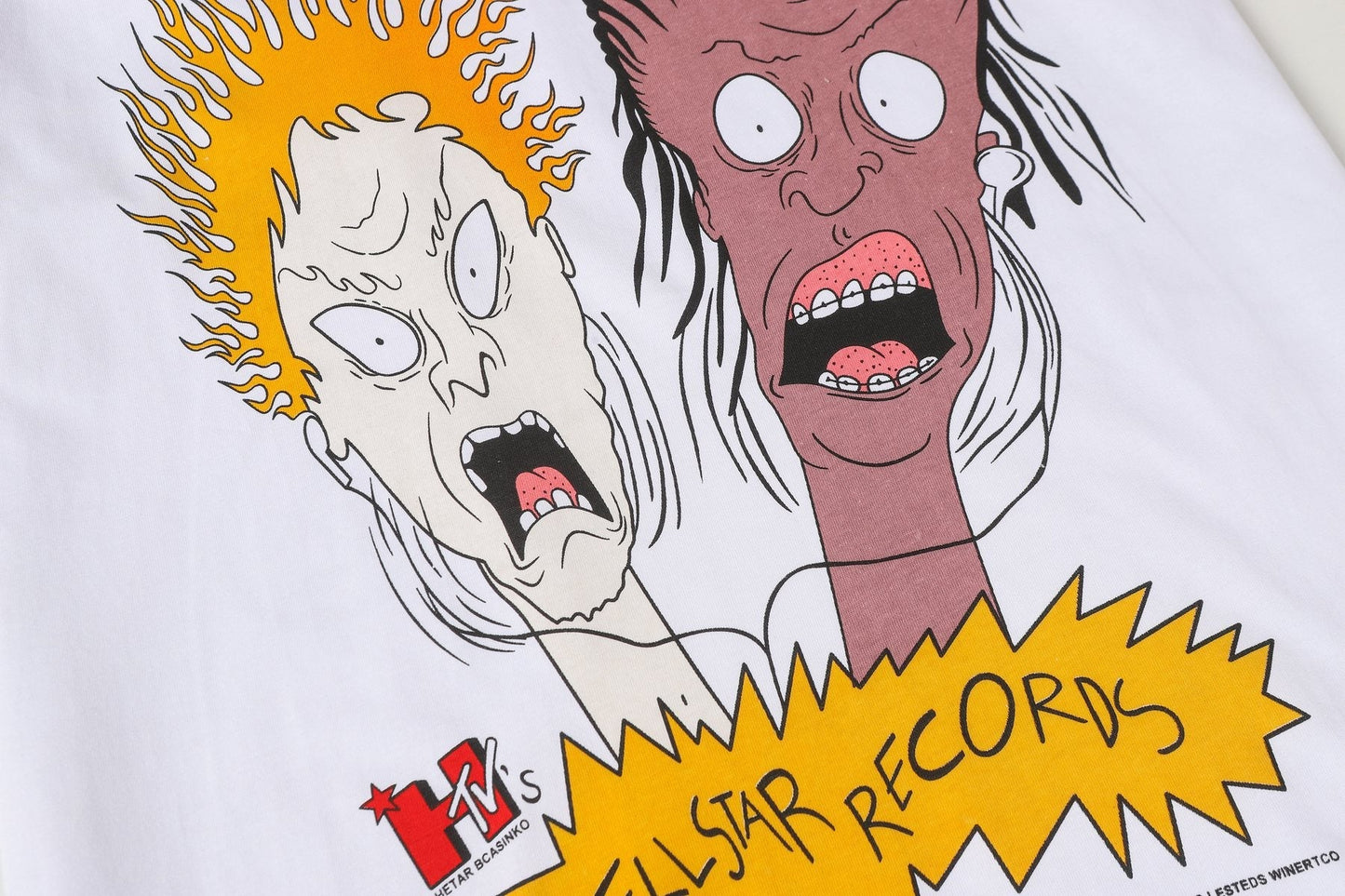 HS Cartoon Heads Graphic T-Shirt ¡ª detail